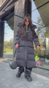 Long jacket "FROZEN" FC7580 - black